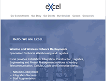 Tablet Screenshot of excel-group.com